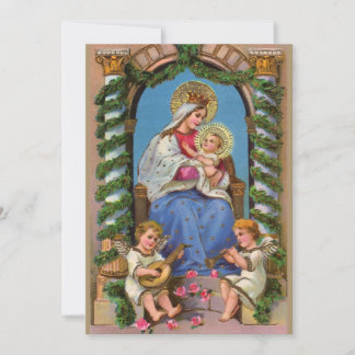 Nativiteit bij Madonna en kind