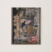 Nativiteit, detail van de levensduur van de maagd legpuzzel (Verticaal)