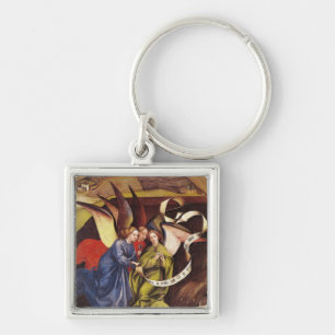 Nativiteit, detail van drie engelen, c.1425 sleutelhanger