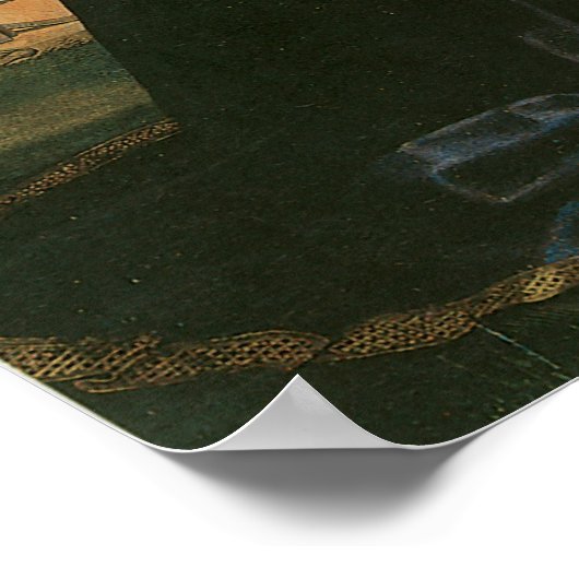 Nativiteit - Domenico Ghirlandaio Canvas Afdrukken Poster (Hoek)