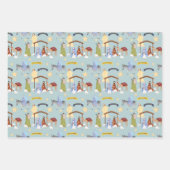 Nativiteit en drie Mannen Inpakpapier Vel (Voorkant 3)