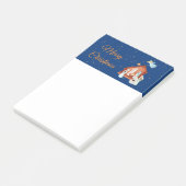 Nativiteit en sterren post-it® notes (Schuin)