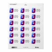 Nativiteit Etiket (Full Sheet)