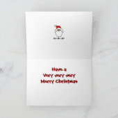 Nativiteit Feestdagen Kaart (Binnen)