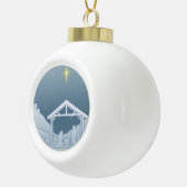 Nativiteit Keramische Bal Ornament (Rechts)