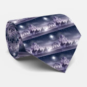 Nativiteit kerstscène stropdas (Opgerold)