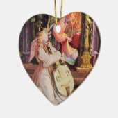 NATIVITEIT MET ANGELS - MAGISCH VAN CHRISTMAS KERAMISCH ORNAMENT (Links)