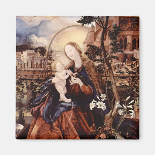 NATIVITEIT MET WITTE LEVENS - MAGISCH VAN CHRISTMA MAGNEET