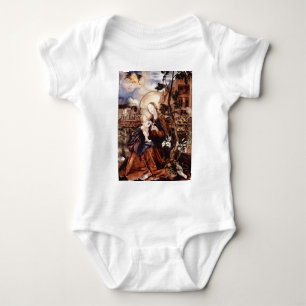 NATIVITEIT MET WITTE LEVENS - MAGISCH VAN CHRISTMA ROMPER