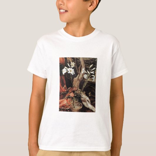 NATIVITEIT MET WITTE LEVENS - MAGISCH VAN CHRISTMA T-SHIRT (Voorkant)