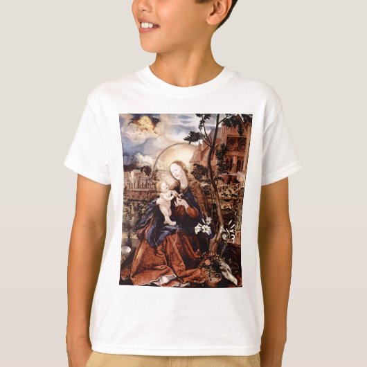 NATIVITEIT MET WITTE LEVENS - MAGISCH VAN CHRISTMA T-SHIRT (Voorkant)