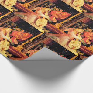 NATIVITEIT, MUZIEKHOEK — MAGISCH VAN CHRISTMAS CADEAUPAPIER