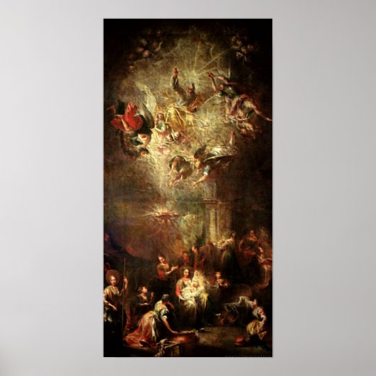 Nativiteit-scènecadeautjes voor kerstmis poster (Voorkant)