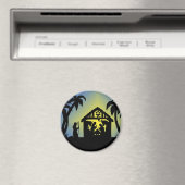 Nativiteit Silhouette Joy aan de wereld Magneet (Insitu (Vaatwasser))