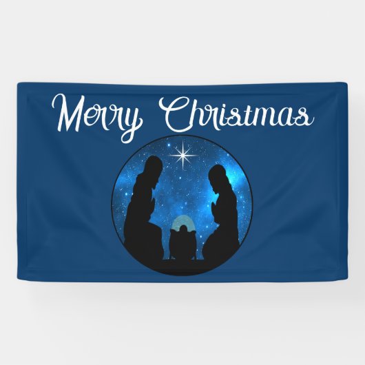 Nativiteit Spandoek (Horizontaal)