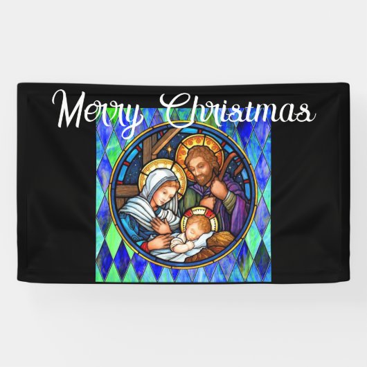 Nativiteit Spandoek (Horizontaal)