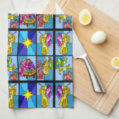 Nativiteit Theedoek (Quarter Fold)