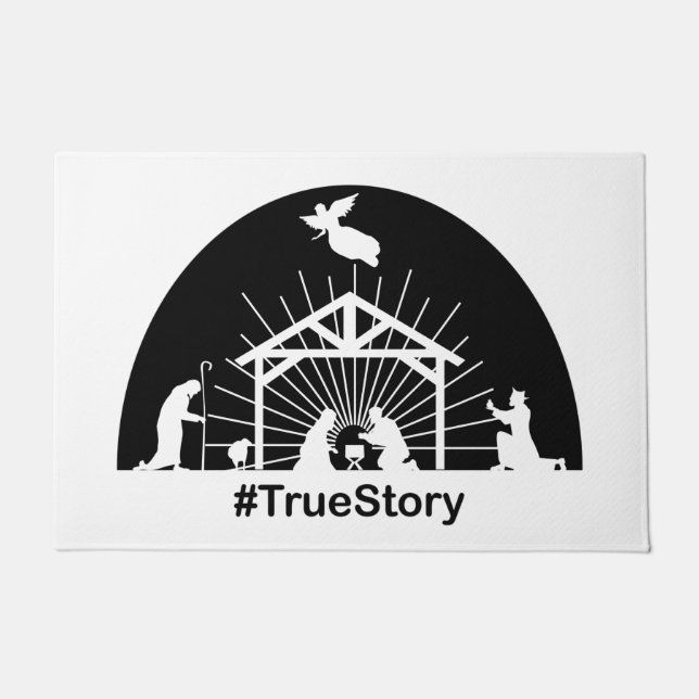 Nativiteit True Story Deurmat (Voorkant)