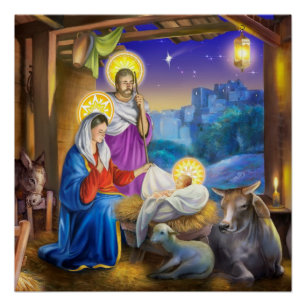 Nativiteit van Christus Poster Perfect Poster