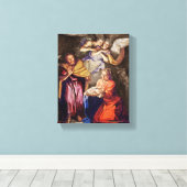Nativiteit van Noel Coypel Canvas Afdruk (Insitu (Houten vloer))