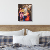 Nativiteit van Noel Coypel Canvas Afdruk (Insitu (Slaapkamer))