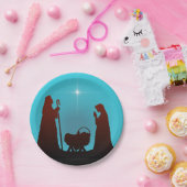 NATIVITEIT VAN SHARON SHARPE PAPIEREN BORDJE (Feest)