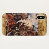 NATIVITEIT, WITTE LEVENS, MAGISCH MONogram CHRISTM Case-Mate iPhone Case (Achterkant (horizontaal))