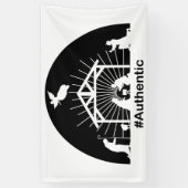 Nativiteitsauteur Spandoek (Verticaal)