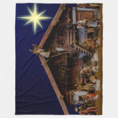 NATIVITEITSBLANKET FLEECE DEKEN (Voorkant)
