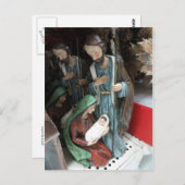 Nativiteitsdecoratie Briefkaart (Voorkant / Achterkant)