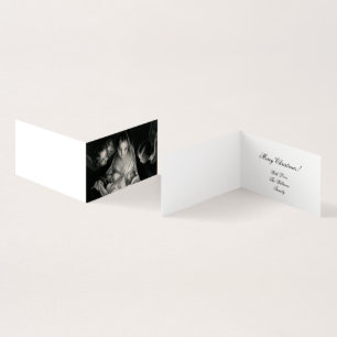 Nativiteitsmoeder Mary Angels Baby Jesus Magnetic Kaart