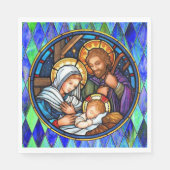 Nativiteitspapier Servet (Voorkant)