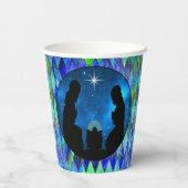 Nativiteitspapierbekertjes Papieren Bekers (Achterkant)