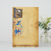 NATIVITEITSPARCHTIESMonogram Briefpapier (Staand voorkant)