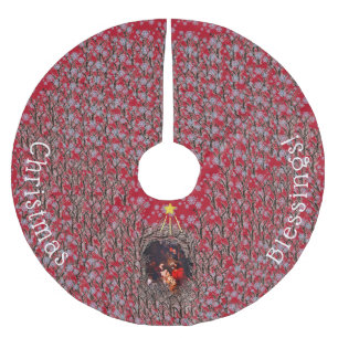 Nativiteitsscène boomrok kerstboom rok