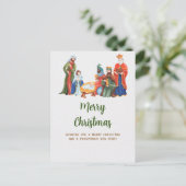 Nativiteitsscène Briefkaart (Staand voorkant)