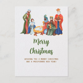 Nativiteitsscène Briefkaart