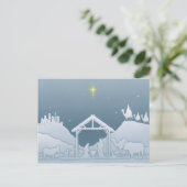 Nativiteitsscène Briefkaart (Staand voorkant)