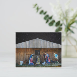 Nativiteitsscène Briefkaart
