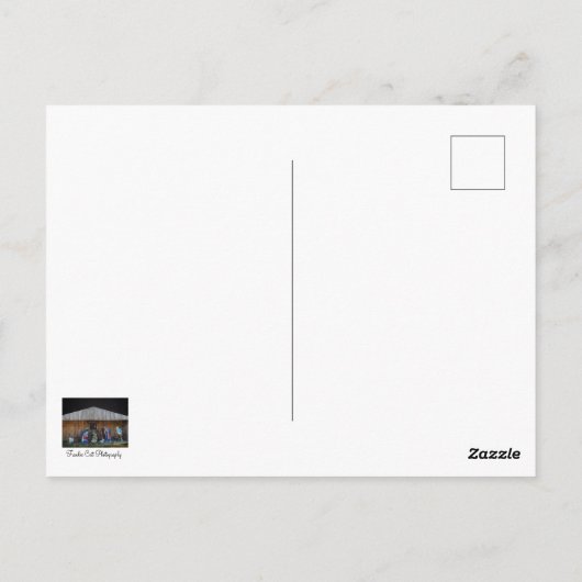 Nativiteitsscène Briefkaart (Achterkant)