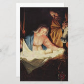 Nativiteitsscène Briefpapier (Voorkant / Achterkant)