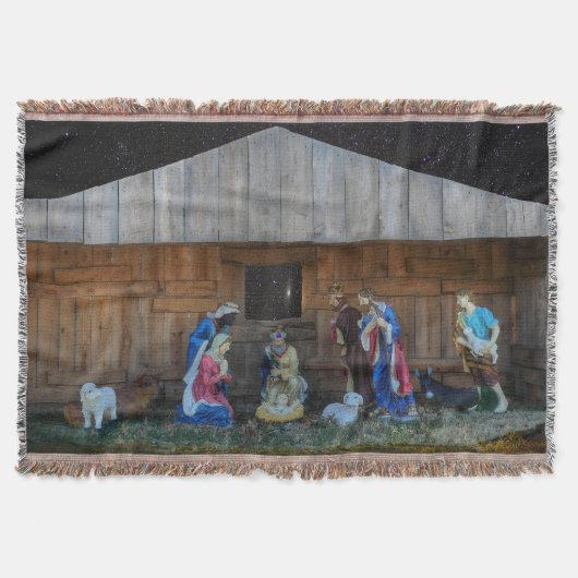 Nativiteitsscène Deken (Voorkant)