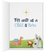 Nativiteitsscène Glory naar God Non-Photo Holiday  (Binnen (Rechts))