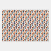 Nativiteitsscène Mary Joseph Jesus Pattern Kerstmi Inpakpapier Vel (Voorkant)