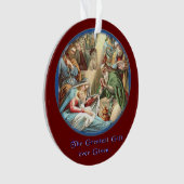 Nativiteitsscène Ornament (voorkant)