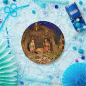 Nativiteitsscène Papieren Bordje (Feest)