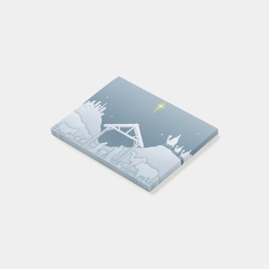 Nativiteitsscène Post-it® Notes (Schuin)