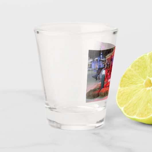 nativiteitsscène shot glas (Links)