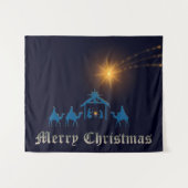 Nativiteitsscène Tapestry Wandkleed (Voorkant (horizontaal))