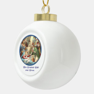 Nativiteitsscènes Keramische Bal Ornament